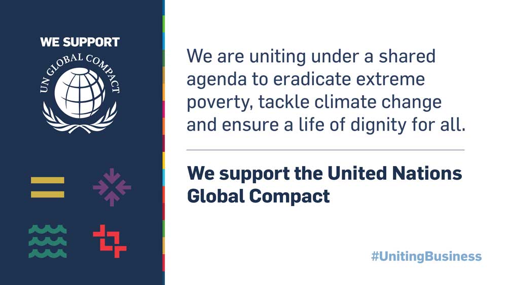 Our commitment to the United Nations Global Compact