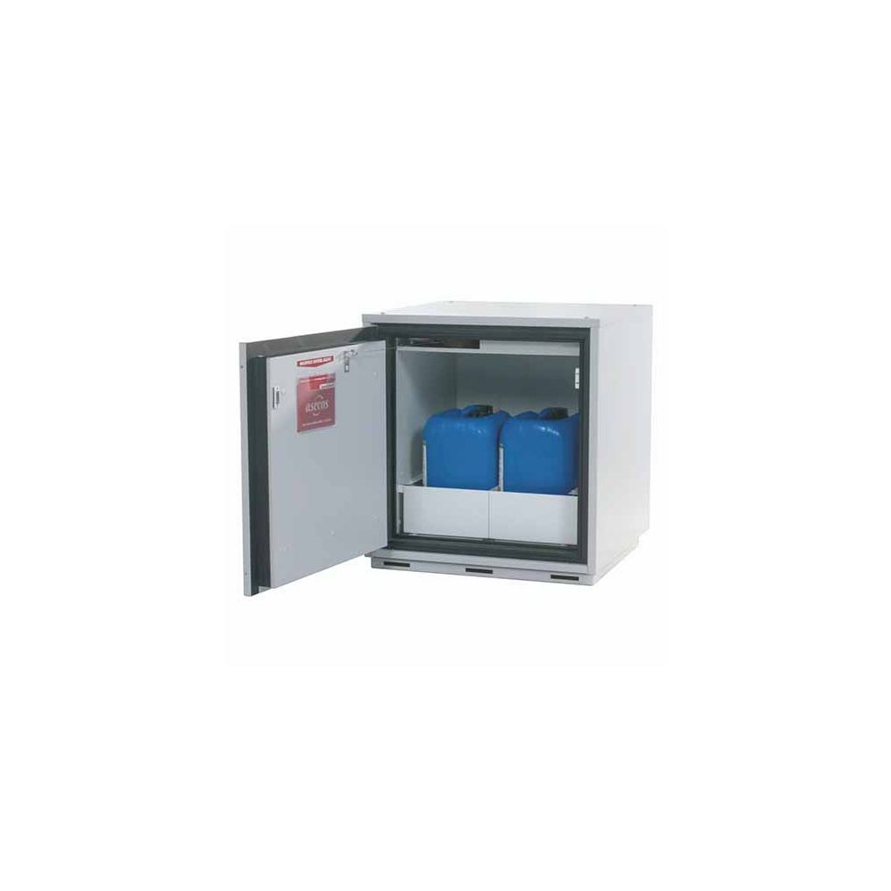 Flammable Solvent Safety Storage Cabinet, 593mm (W)