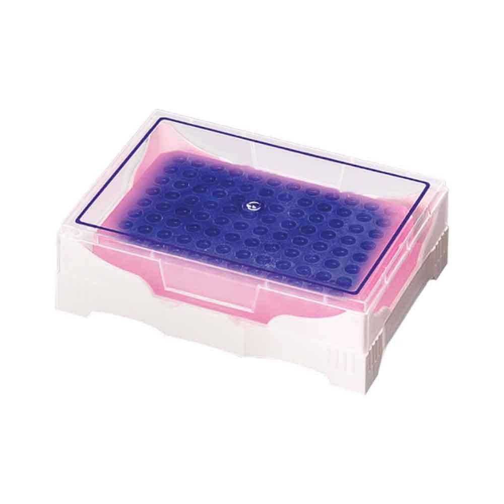 IsoFreeze® Color-Changing PCR Rack, 0.2mL 96-Place with Lid