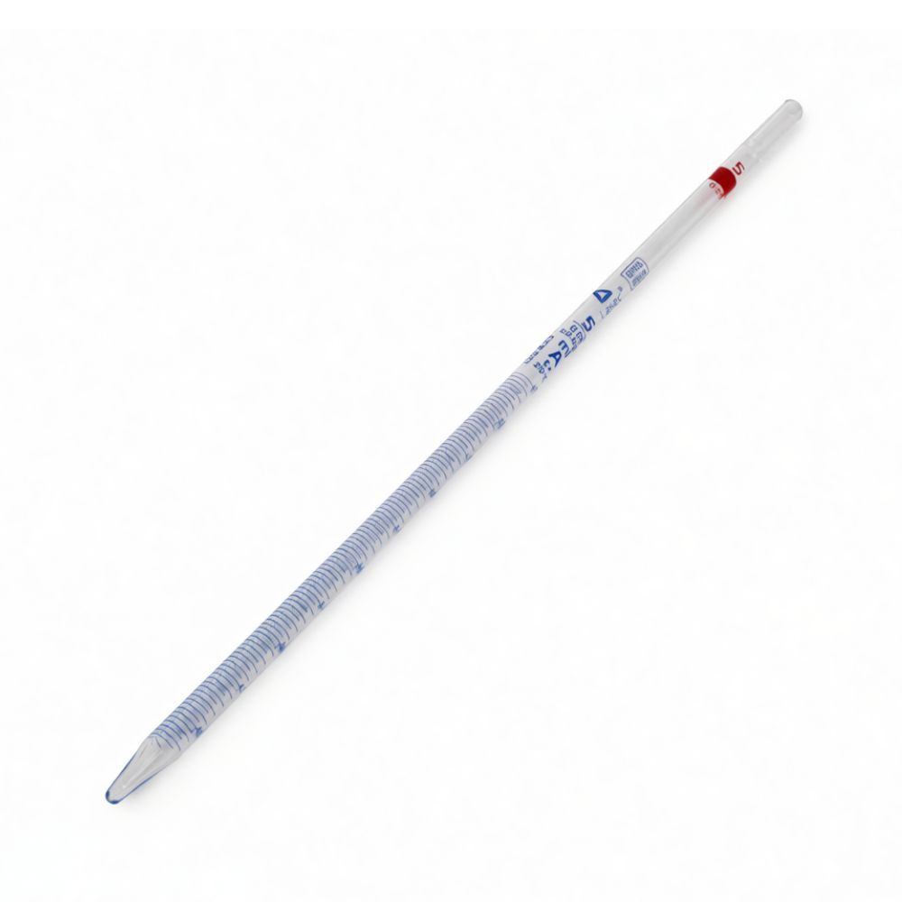 5ml Graduated Serological Pipettes with Individual Work Certificate, PK5
