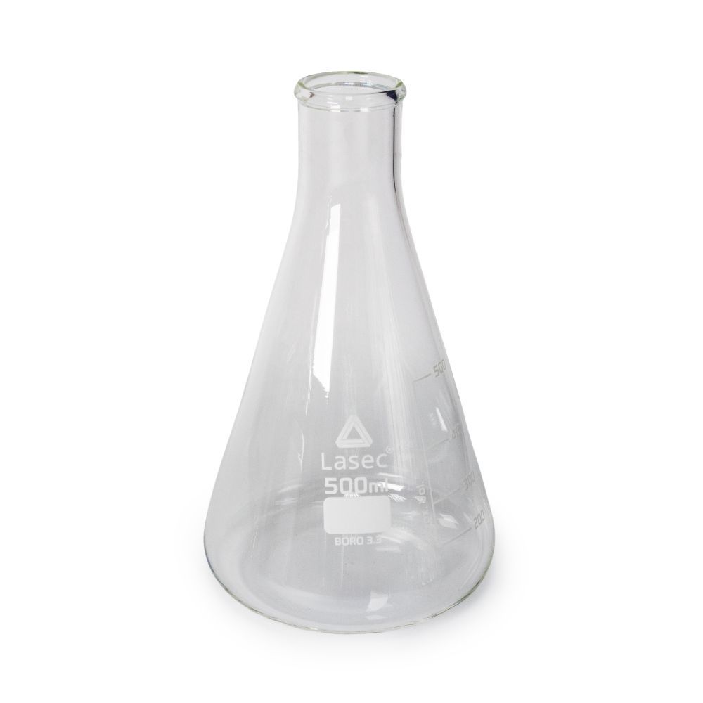 Erlenmeyer (Conical) Flasks, Narrow Neck, Clear, 250ml