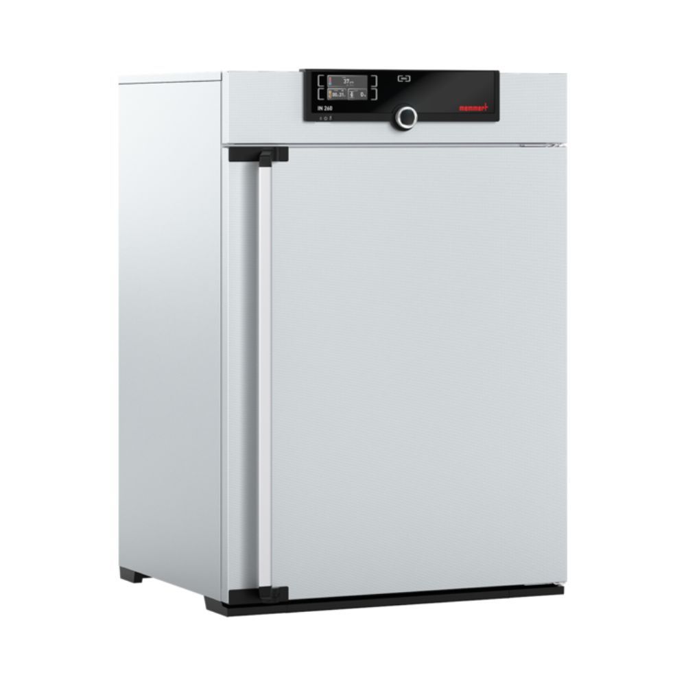 Closed Memmert SingleDISPLAY Natural Convection Incubator with Entry Port F0, 256L | LASEC 