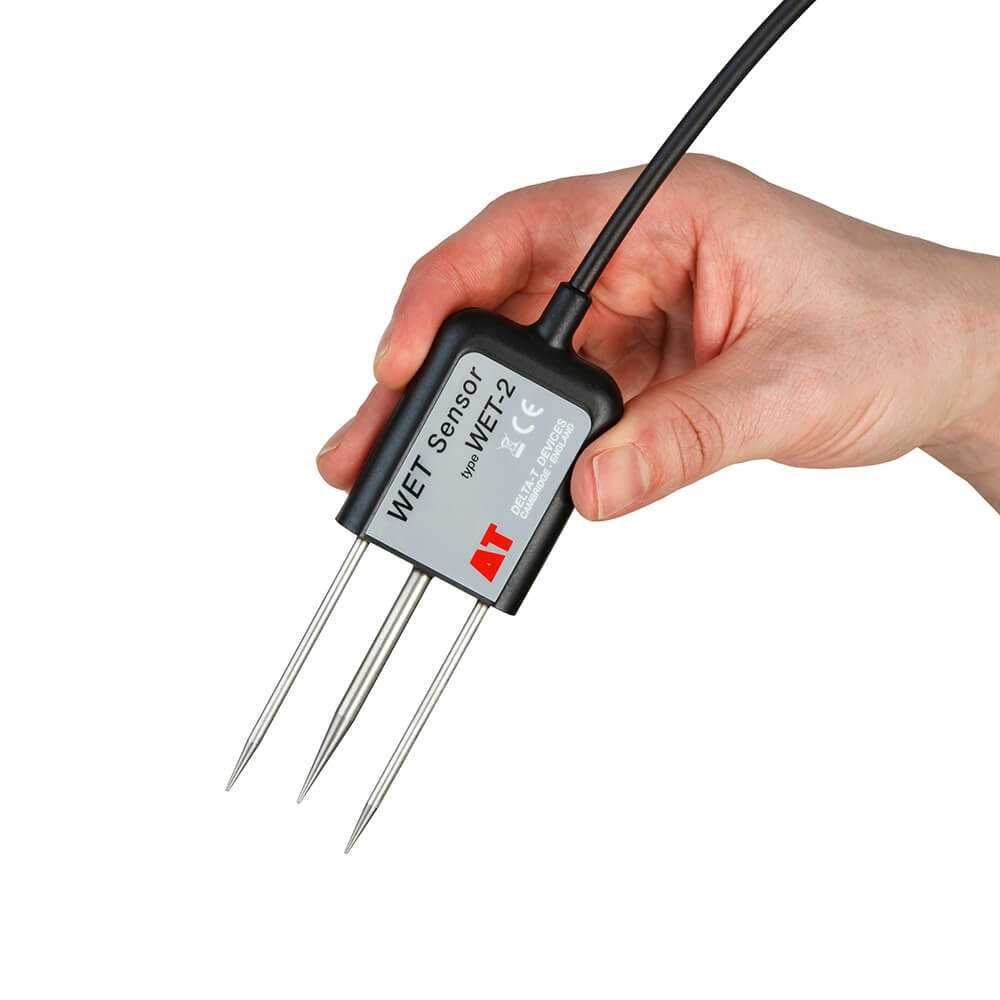 LASEC | Delta-T Devices WET-2 Sensor with 5 m cable terminating in bare wires for use with GP1 or GP2.