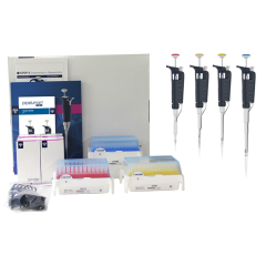 GILSON Pipetman G 4-Pipette Premium Starter Kit