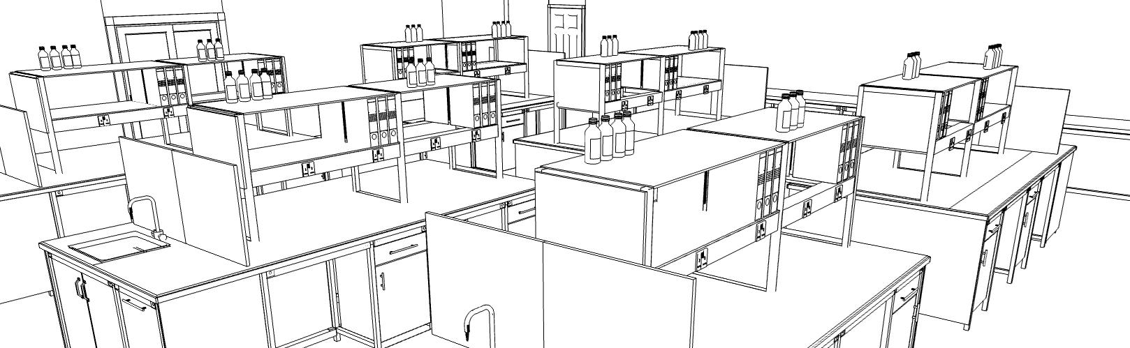 Laboratory_Furniture_Drawing