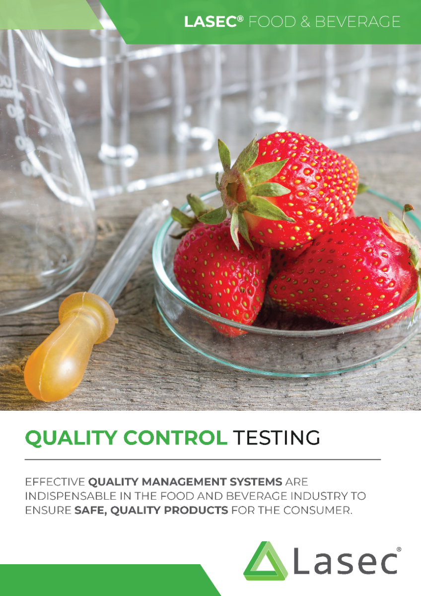 Lasec Food Beverage QC Testing Catalogue