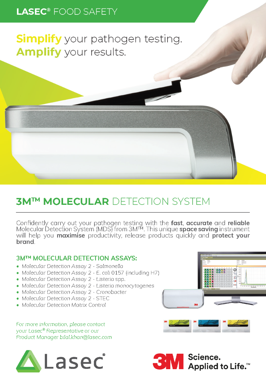 3M™ Molecular Detection System from Lasec