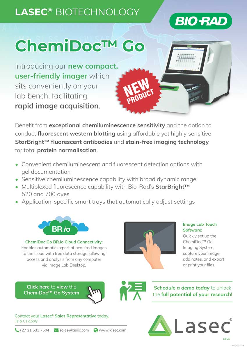 Bio-Rad Chemidoc Go Promotional Flyer