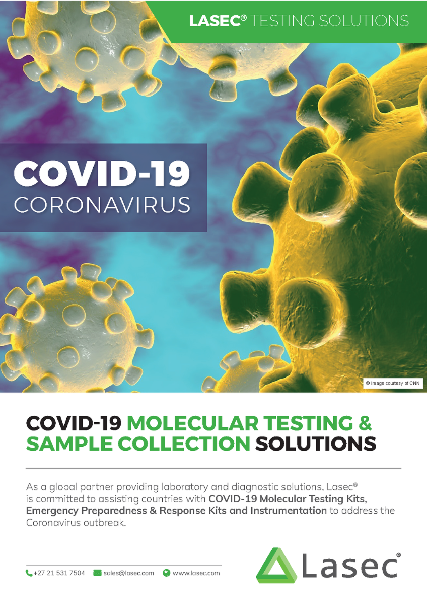 COVID-19 Molecular Testing and Sample Collection Solutions from Lasec