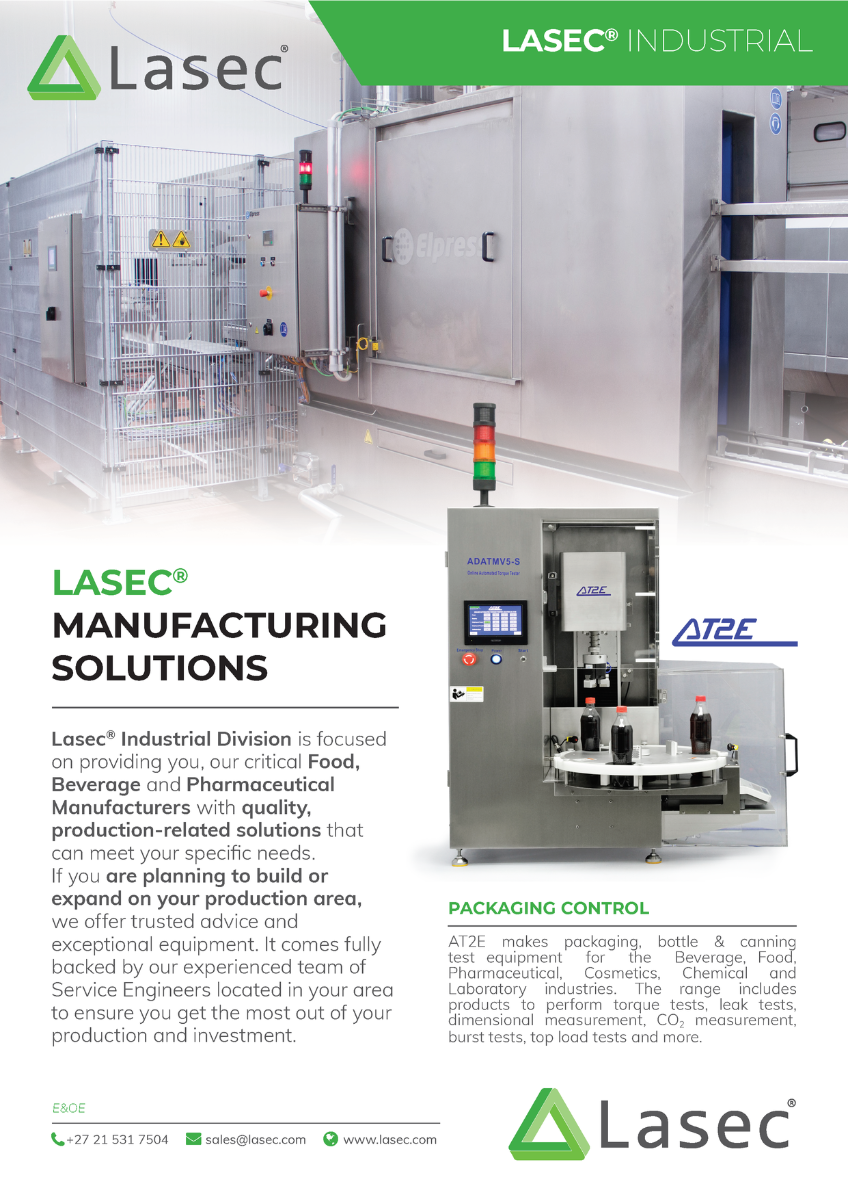 Manufacturing Solutions from Lasec