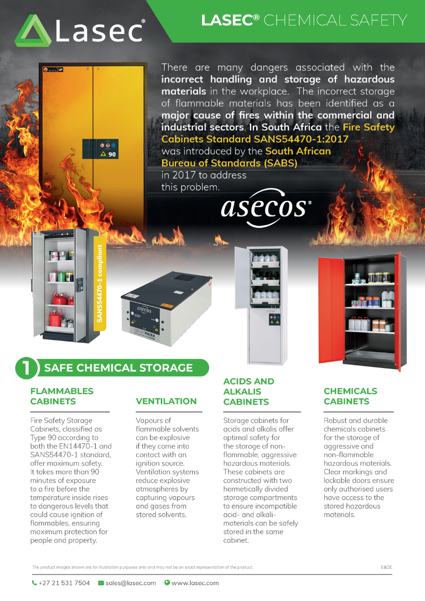 Safe Chemical Storage from Lasec