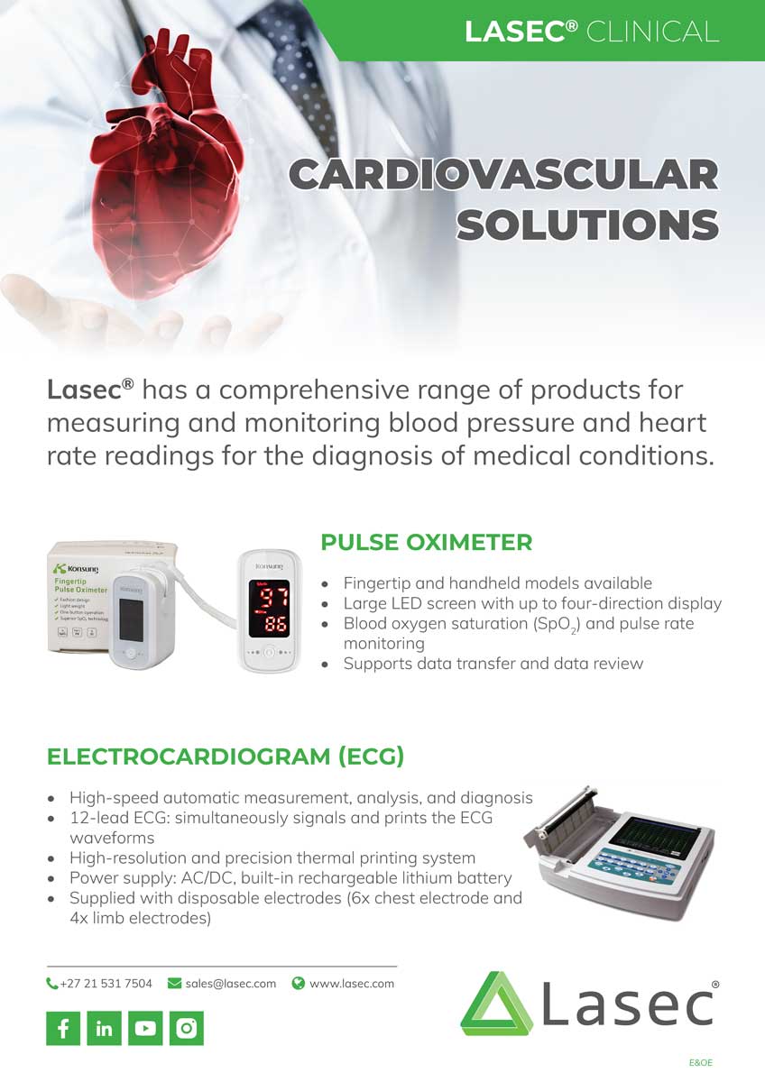 Cardiovascular Solutions from Lasec Clinical